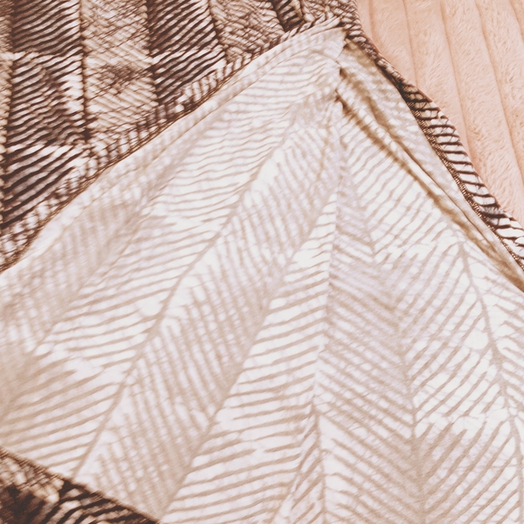 Michael Kors Blue and White Patterned Maxi Skirt - Picture 6 of 9